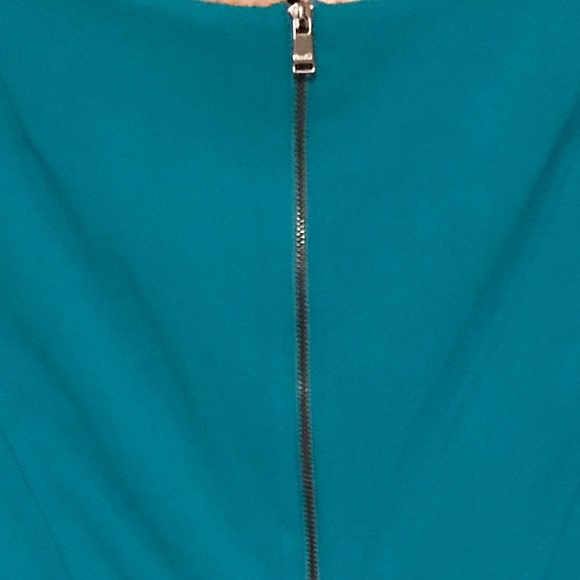 EUC ANDREW MARC TURQUOISE. DRESS SIZE 6 - Picture 4 of 5